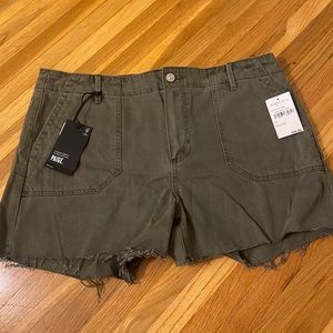 NEW Paige Army Green Shorts